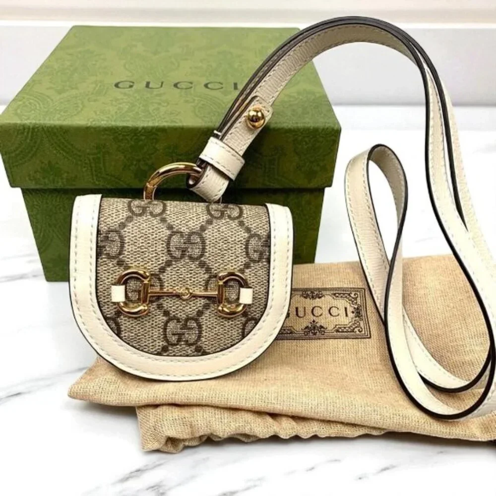 NIB Gucci Horsebit 1955 AirPods Case